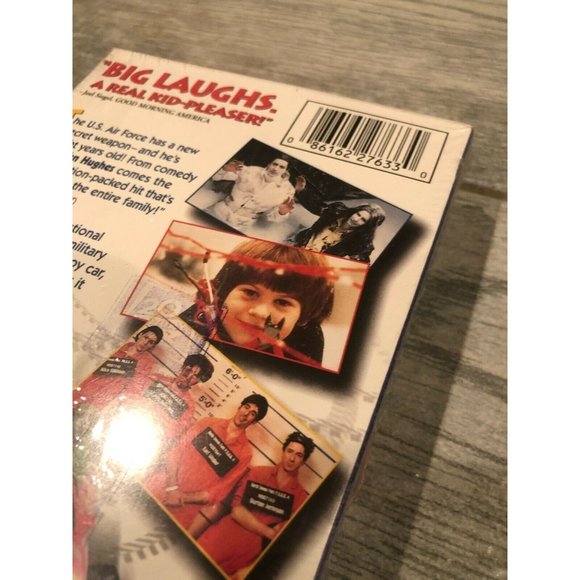 New Home Alone 3 VHS 1998 90s Comedy Sealed OOP HTF Alex D Linz John Hughes - Picture 4 of 4